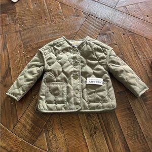Old Navy Kids Quilted Puffer Jacket - Khaki